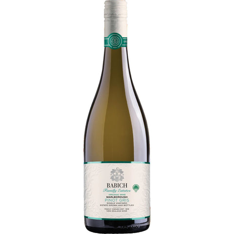 Babich Marlborough Family Estates Organic Pinot Gris 750mL