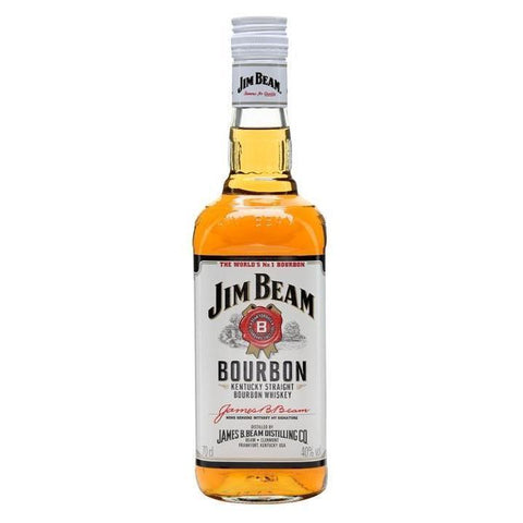 Jim Beam White Label Kentucky Straight Bourbon Whiskey 700mL