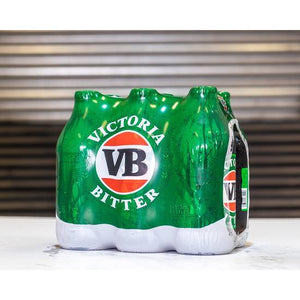 Victoria Bitter Bottles 375mL (6 Bottle Pack)